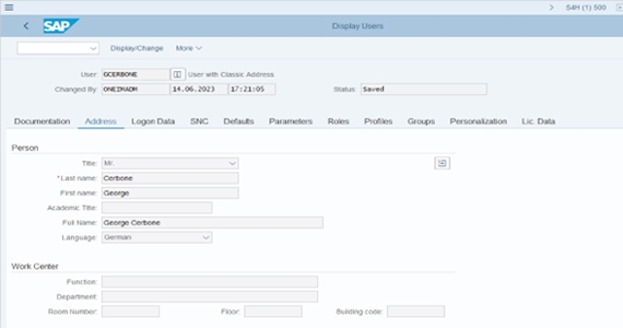 Figure 13a: Changes made in One Identity Manager can be reflected back into S/4. 