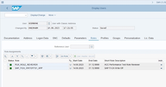 Figure 13b: Changes made in One Identity Manager can be reflected back into S/4. 