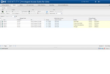 One Identity Safeguard Privileged Security Suite for Unix/Linux